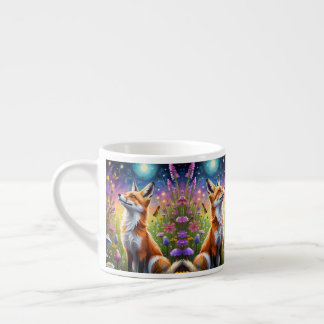 Taza De Espresso Zorro Majestuoso