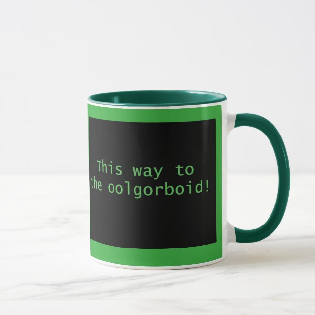 Taza De esta manera al oolgorboide (Derecha)