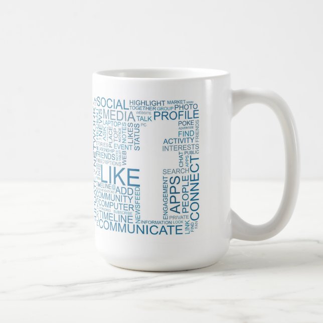Taza de Facebook (Derecha)
