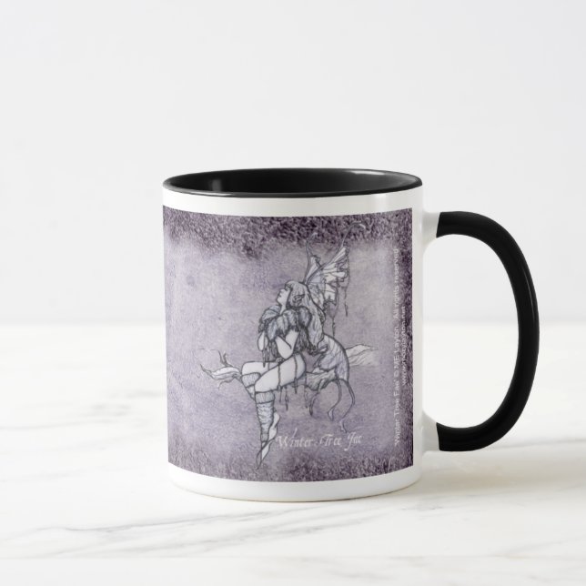 Taza de Fae del árbol del invierno (Derecha)