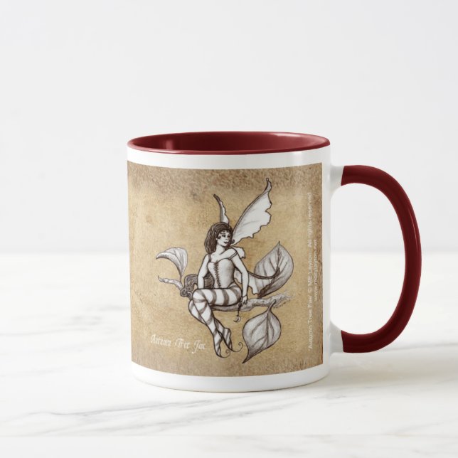 Taza de Fae del árbol del otoño (Derecha)
