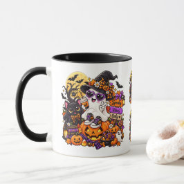 Taza de fantasma de Halloween linda | Vibraciones