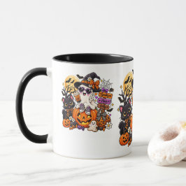 Taza de fantasma de Halloween linda | Vibraciones