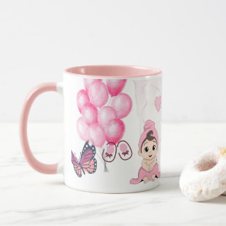 Taza de Felicidades por una Bebé