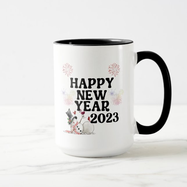 Taza de Feliz Año Nuevo (Derecha)