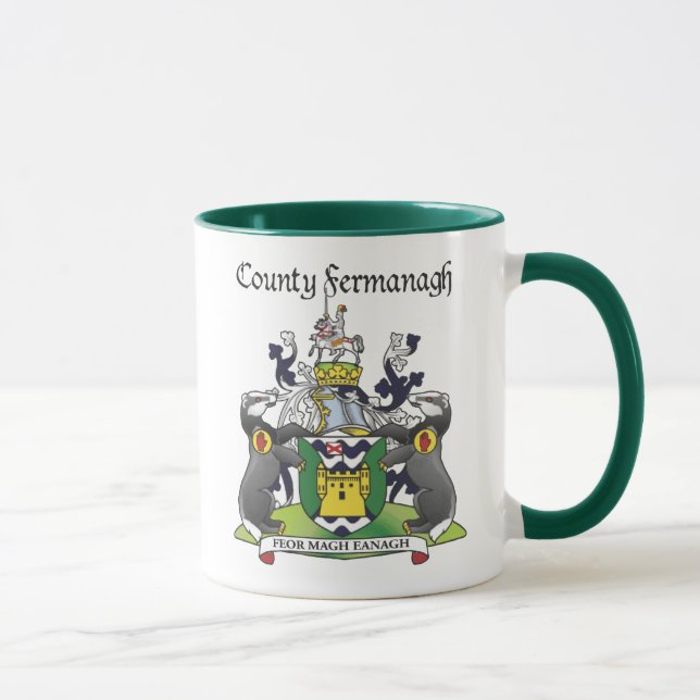 Taza de Fermanagh del condado (Derecha)