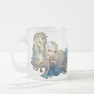 Taza de "Fiona y del unicornio"