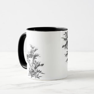 Taza De Flores Hojas De Árbol De Pimienta Naturale