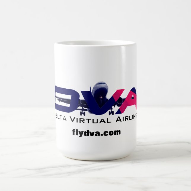 Taza de FlyDVA - de GraphicsMerge (Centro)