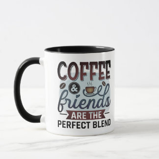 Taza de Foto Amigos de Café Mezcla Perfecta