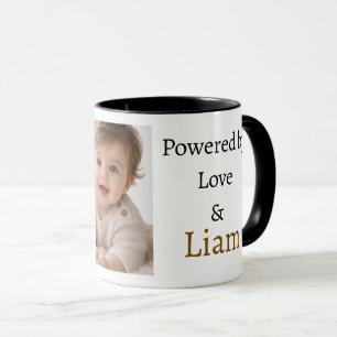 Taza de Foto con Nombre Personalizado y 'Impulsado