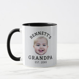 Taza de foto divertida y personalizada del rostro