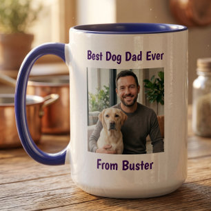 Taza de foto personalizada del Día del Padre para 