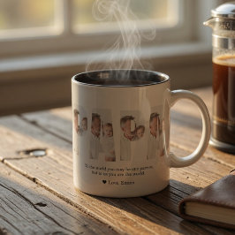 Taza de foto personalizada para papá | Mejor papá
