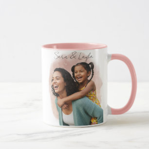 Taza de Foto Personalizada para Pareja Familiar