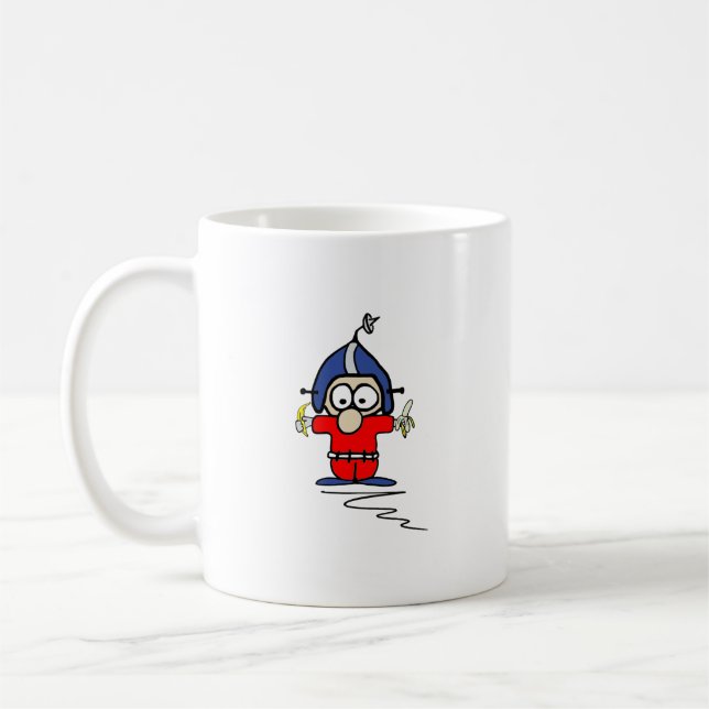 Taza de Fred Pinsocket 2-Sided (más blanca) (Izquierda)