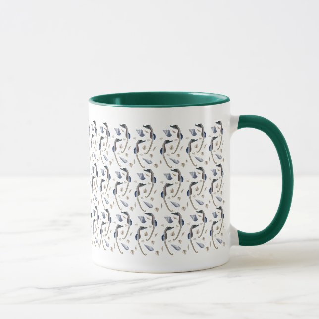 Taza de frenesí de caballitos de mar (Derecha)