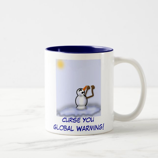 Taza de fusión del muñeco de nieve (Derecha)