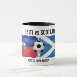 Taza de fútbol Haití vs Escocia – Copa Mundial 202