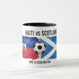 Taza de fútbol Haití vs Escocia – Copa Mundial 202
