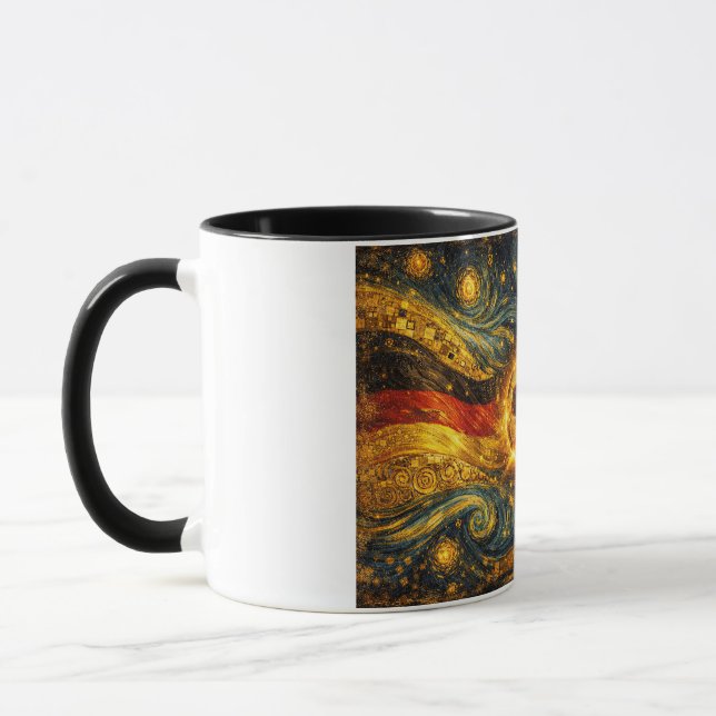 Taza de fútbol Noche estrellada Copa Mundial 2026 (Izquierda)