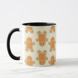 Taza de galletas de jengibre de Navidad, taza de g