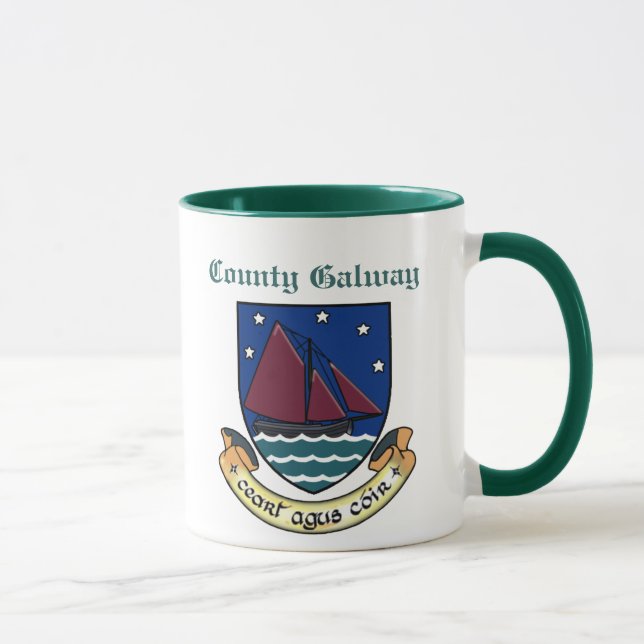 Taza de Galway del condado (Derecha)