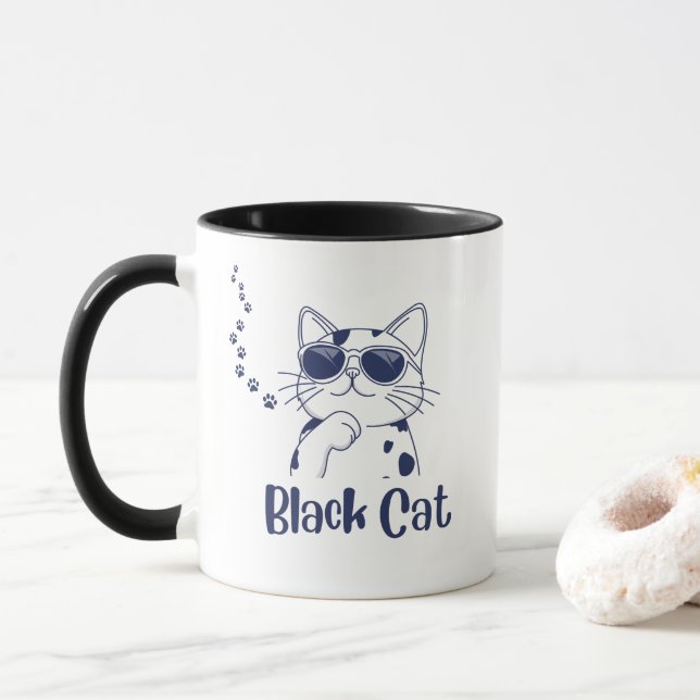 taza de gato (Con donut)