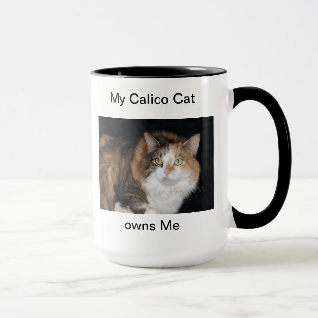 Taza de gato calico (Derecha)