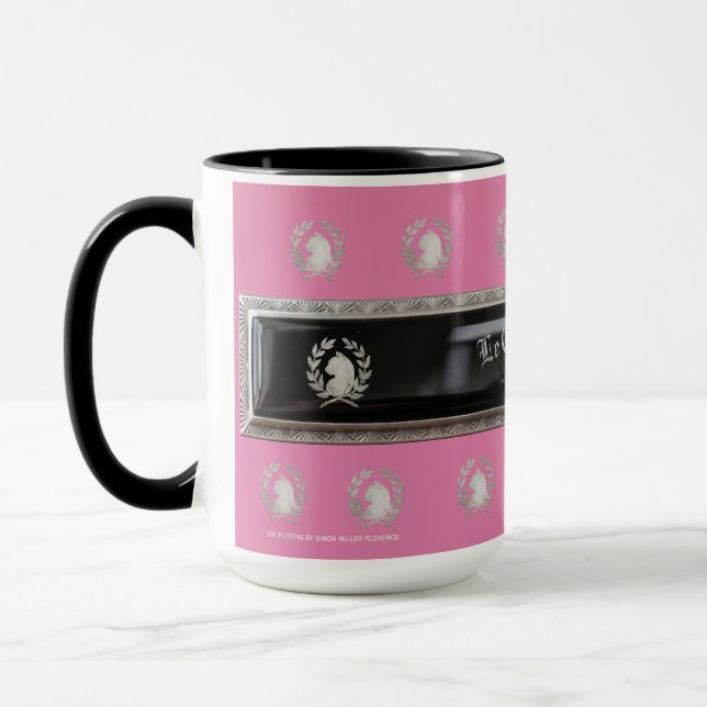 Taza de gato con poder Le Chat d'Argent | Chic par (Izquierda)