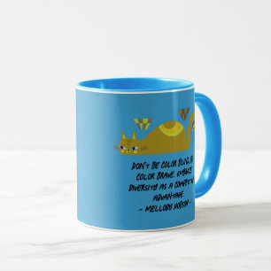 TAZA DE GATO DALTONICO