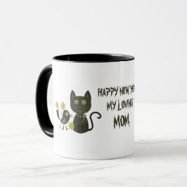 TAZA DE GATO DE AÑO NUEVO COMO REGALO PARA MADRE A