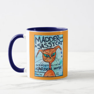 Taza de gato descarado