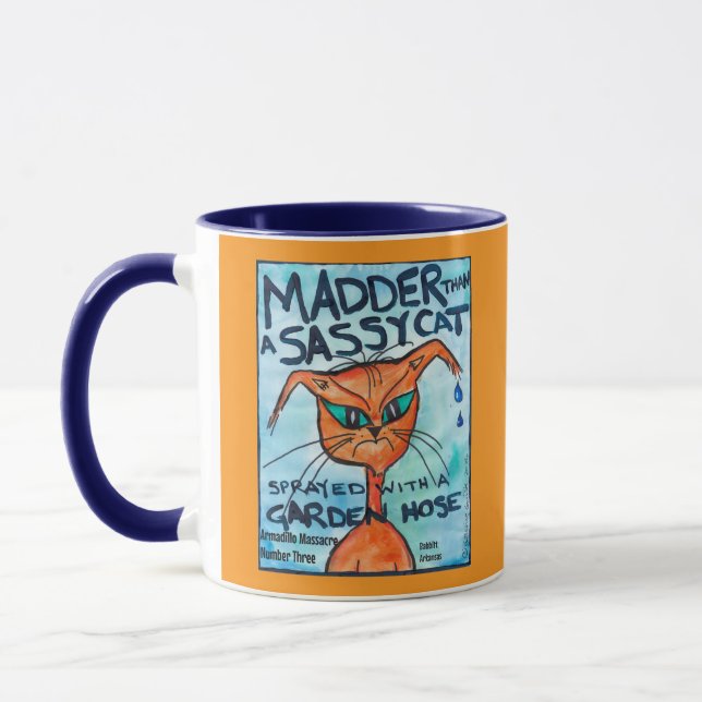 Taza de gato descarado (Izquierda)