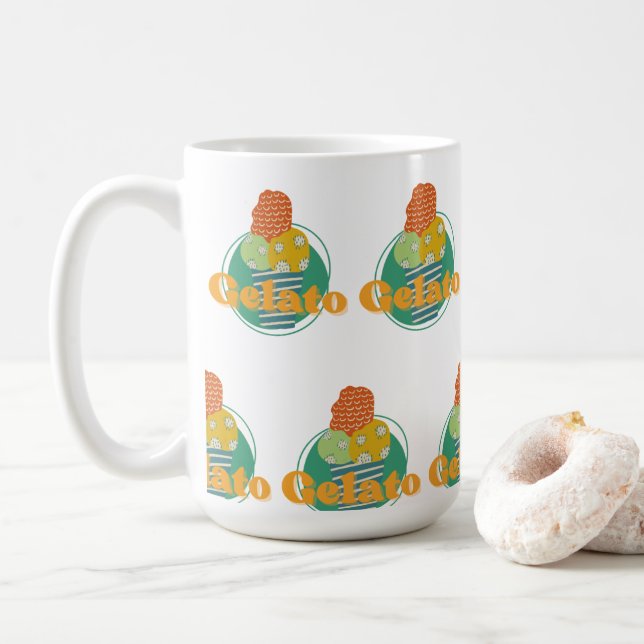 taza de gelato (Con donut)