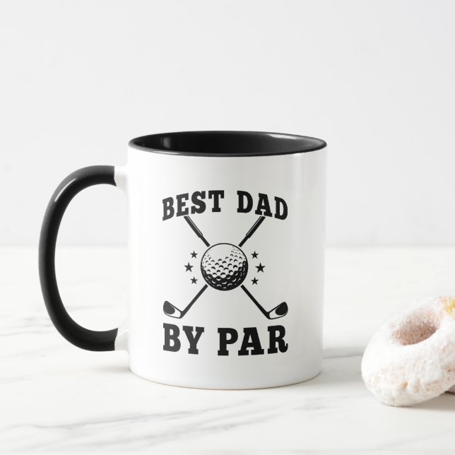 Taza de golf para el mejor papá (Con donut)