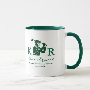 Taza de golfista