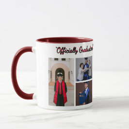 Taza de Graduación con Foto Personalizada de la Cl
