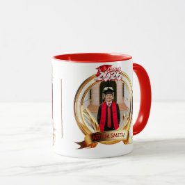 Taza de Graduación con Foto y Nombre Personalizado