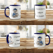 Taza de Graduación de Koala Koalificada