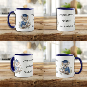 Taza de Graduación de Koala Koalificada