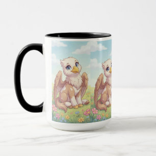 Taza de Griffin Bebé Criatura de Fantasía Adorab