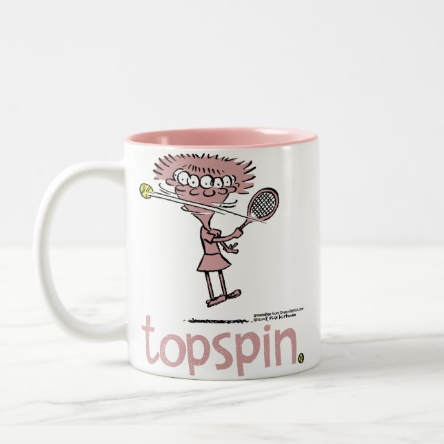 Taza de Groundies- Topspin (mano derecha) (Izquierda)