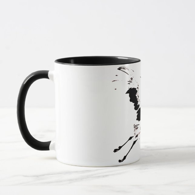Taza de grulla voladora (Izquierda)