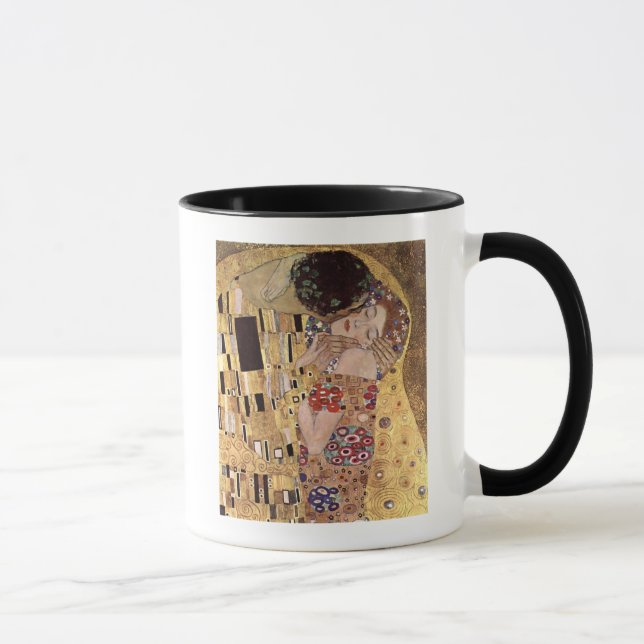 Taza ~ de Gustavo Klimt el beso (Derecha)