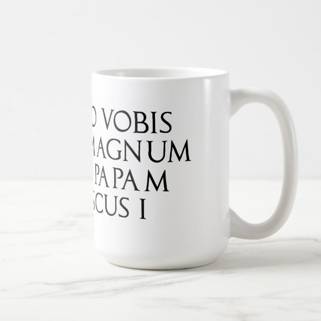 Taza de Habemus Papam (Derecha)