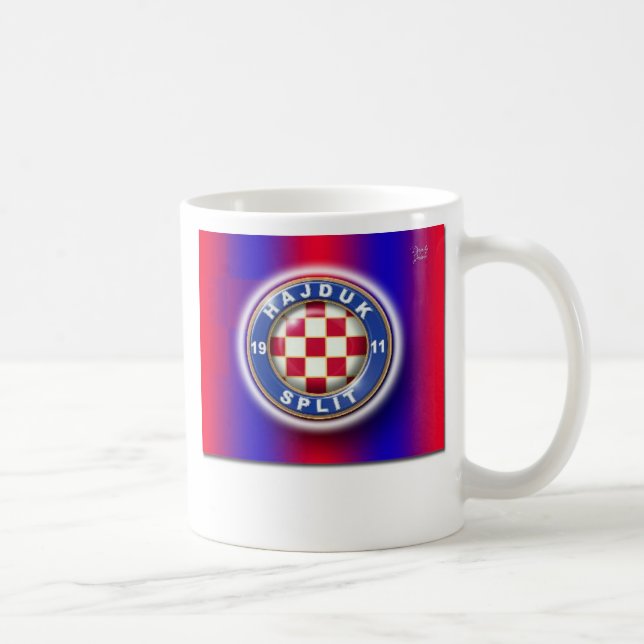 TAZA de Hajduk-Hrvatska (Derecha)