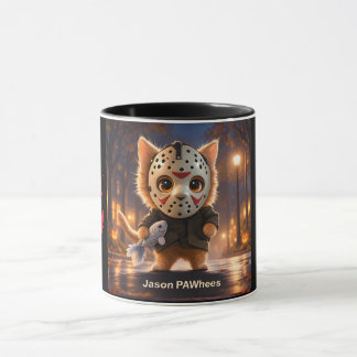 Taza de Halloween con nombre personalizado de Jaso