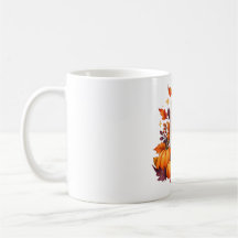 Taza de Halloween de fantasmas de café acogedor y
