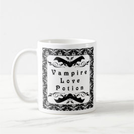 Taza de Halloween de la poción de amor del vampiro